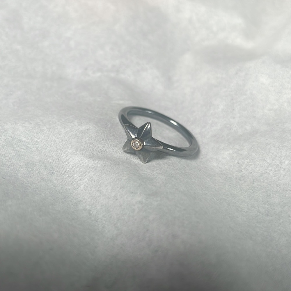 Pandora Retired Stella Star Ring - Picture 5 of 6